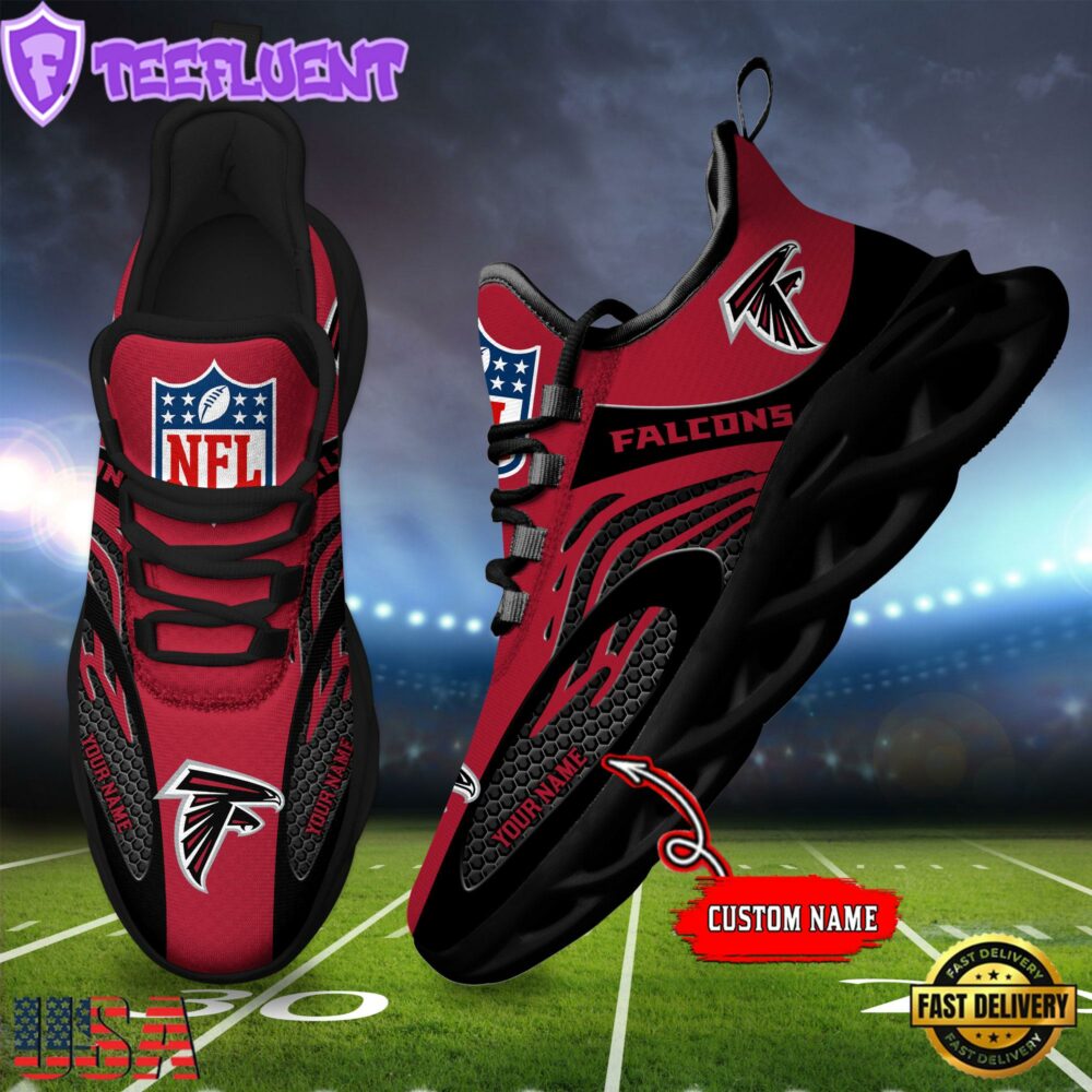 Atlanta Falcons NFL Limited New Design Max Soul Shoes