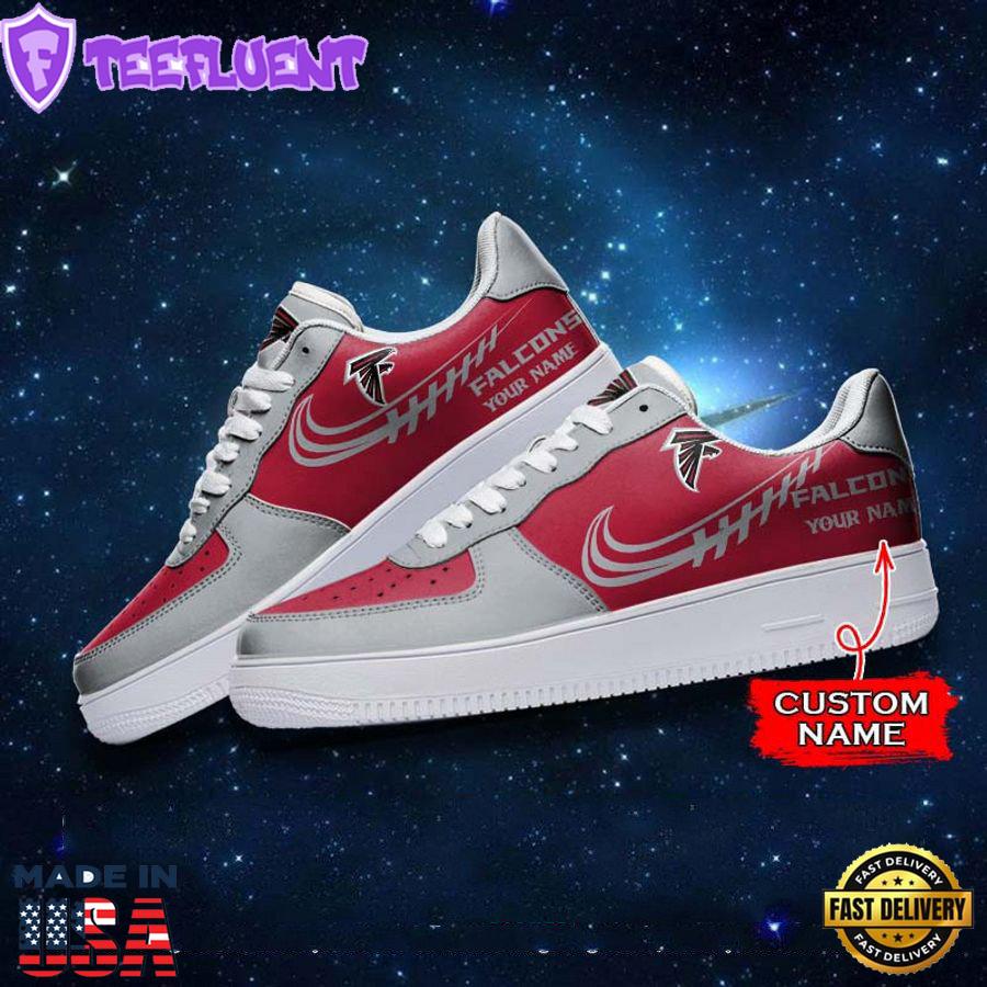 Atlanta Falcons NFL Personalized Nike Air Force Sneaker