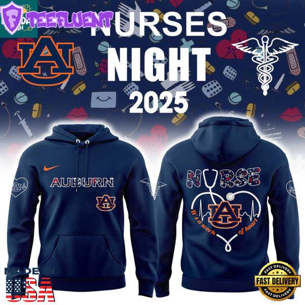 Auburn Tigers Nurses Honor Night 2025 Hoodie
