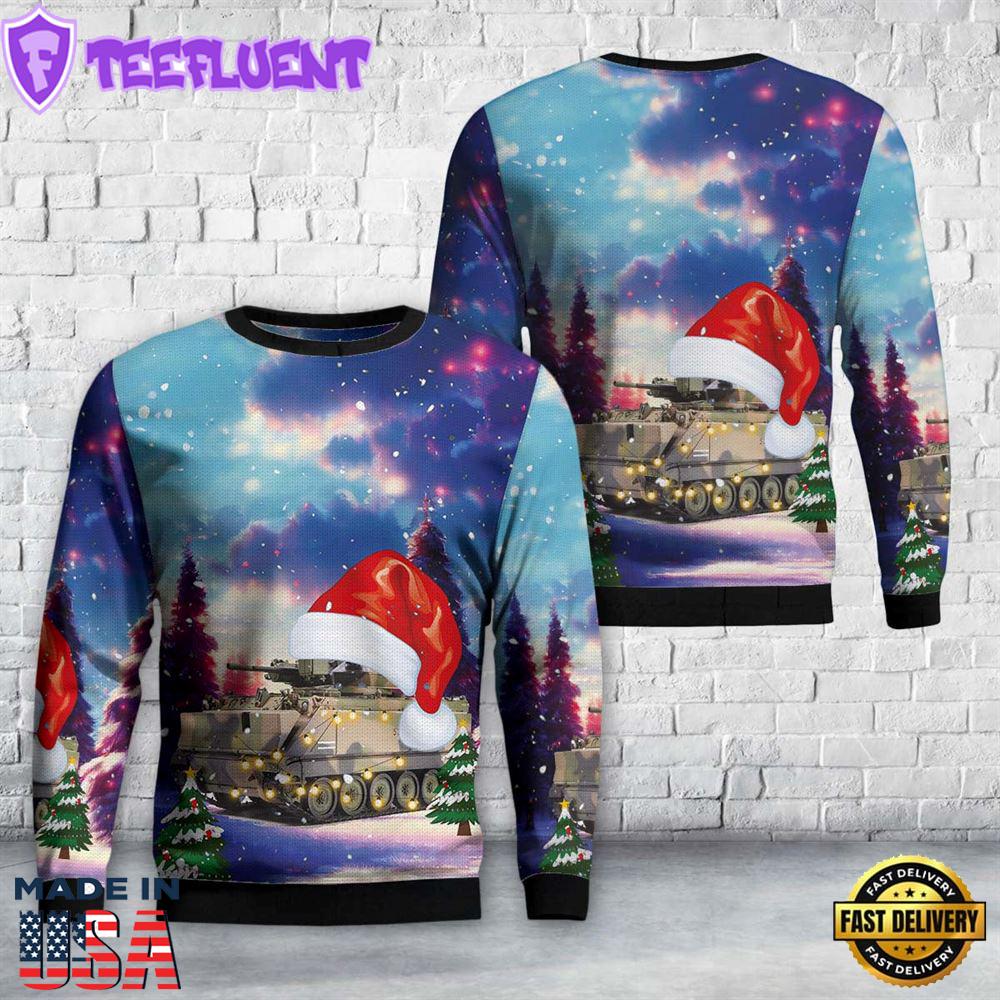 Australian Army M113A1 MRV in the 1980s (Scorpion Turret) Christmas Sweater