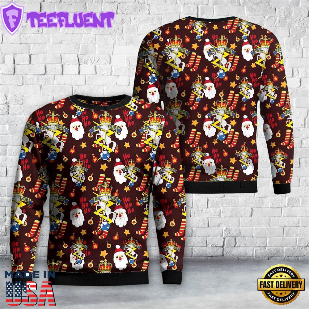 Australian Army, Royal Corps of Australian Electrical and Mechanical Engineers (RAEME) Christmas Sweater