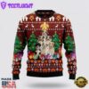 Australian Shepherd Pine Tree Ugly Christmas Sweater For Men And Women