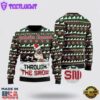 Australian Shepherds Through The Snow Ugly Christmas Sweater For Men And Women