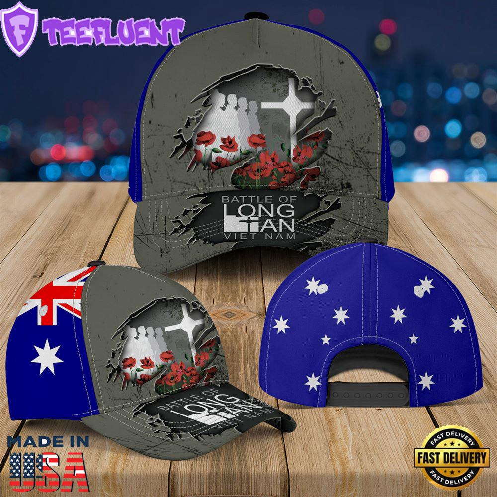 Australian Veteran Battle Of Long Tan Vietnam Baseball Cap