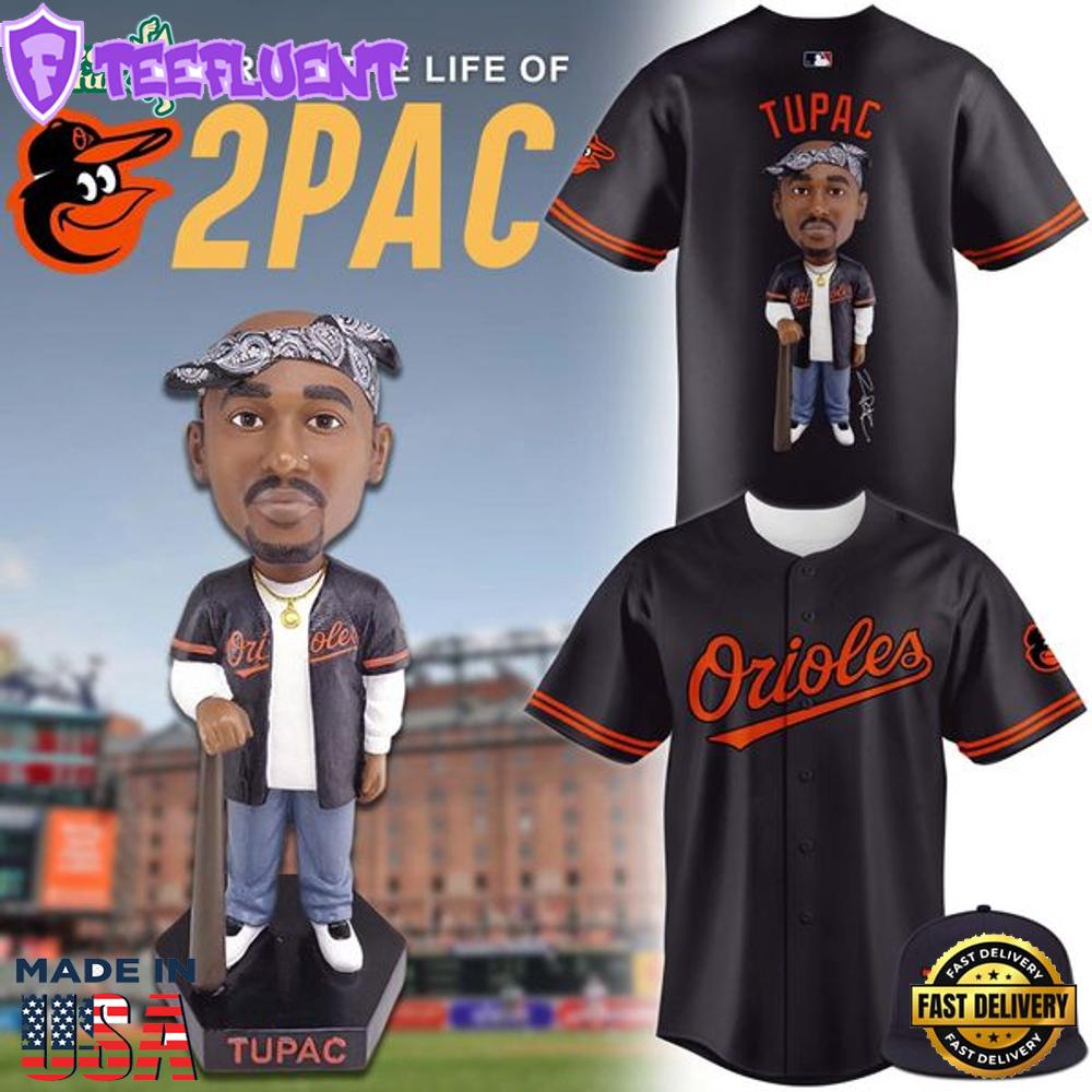Baltimore Orioles x TUPAC Baseball Jersey