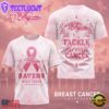 Baltimore Ravens NFL Hope Strength Support Breast Cancer 3D T-Shirt