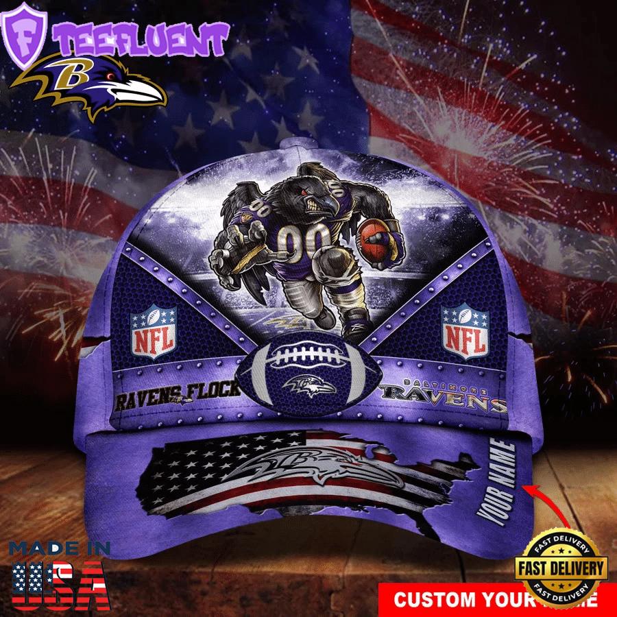Baltimore Ravens NFL Personalized Trending Cap Super Bowl LVII