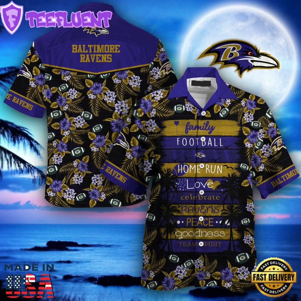Baltimore Ravens NFL-Hawaii Shirt New Gift For Summer