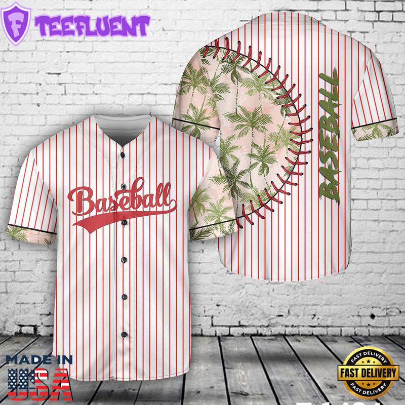 Baseball Palm Tree Baseball Jersey