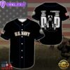 Baseball Shirt United States Navy Veteran DH36 All Over Printed