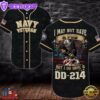 Baseball Shirt United States Navy Veteran DH40 All Over Printed