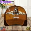 Basset Hound Dog Daisy Flower Garden 3D Cap