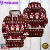 Bear Cutechristmas Hoodie All Over Print