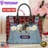 Belgian Malinois Dog This Human Belongs To Leather Handbag