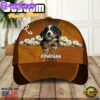Bernese Mountain Dog Daisy Flower Garden 3D Cap
