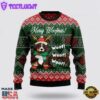 Bernese Mountain Dog Woofmas Ugly Christmas Sweater For Men And Women