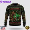 Bigfoot Snow Ugly Christmas Sweater For Men