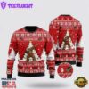 Bigfoot Snowman Ugly Christmas Sweater For Men