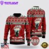 Bigfoot Sweater, Who Has A Beer Whit Darryl Ugly Christmas Sweater For Men