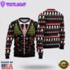 Bigfoot Ugly Christmas Sweater For Men