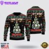 Bigfoot Xmas Sweater, Dont Stop Believe In Ugly Christmas Sweater For Men