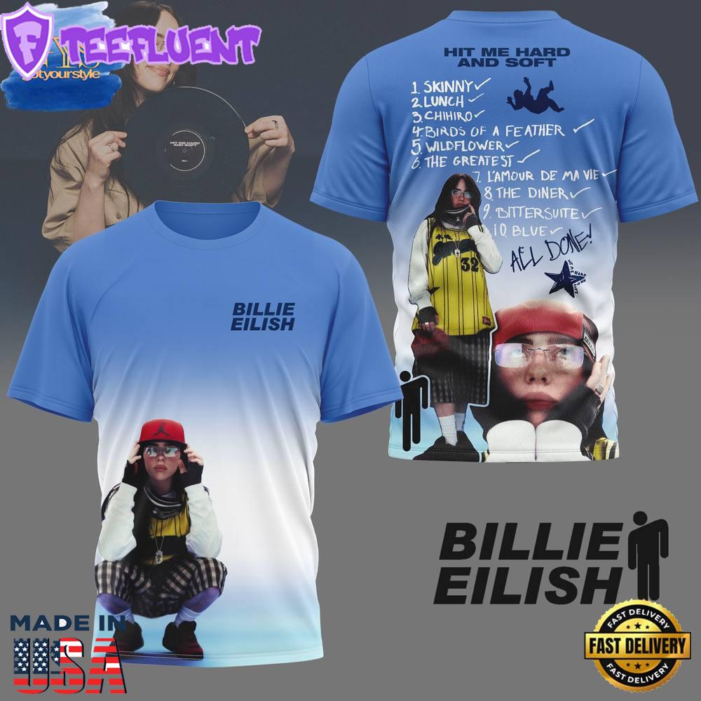 Billie Eilish Hit Me Hard And Soft Limited Edition T-Shirt
