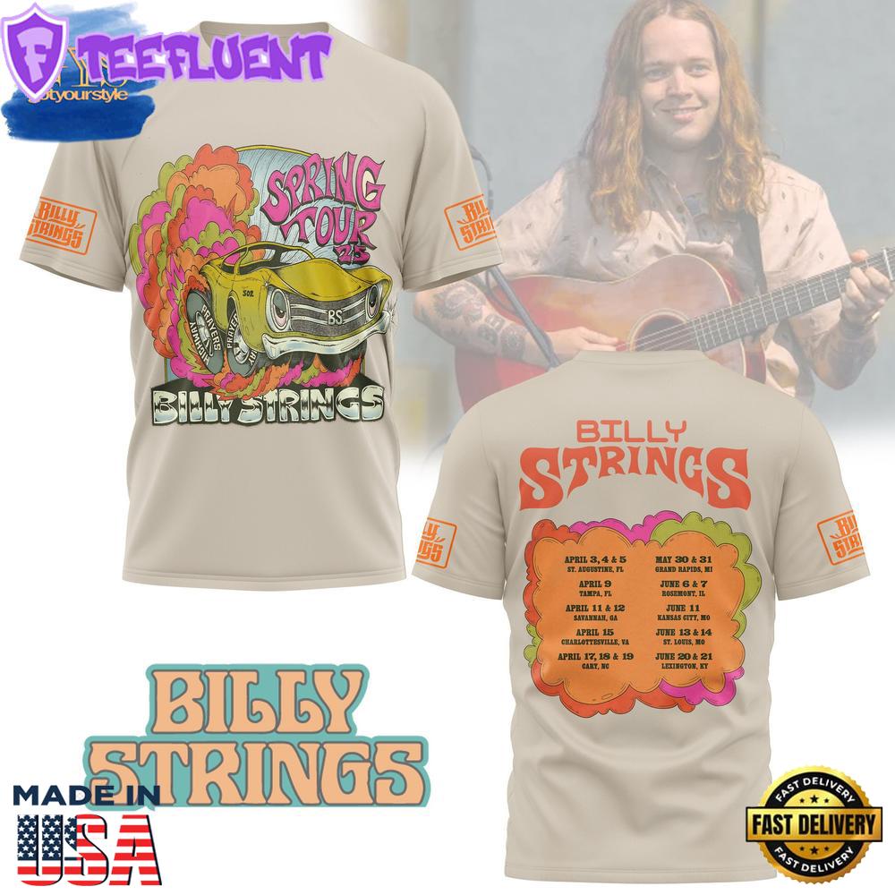 Billy Strings Spring Tour 2025 Unisex Shirt