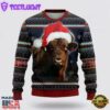 Black Angus Ugly Christmas Sweater