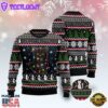 Black Cat Fluffmas Ugly Christmas Sweater