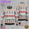 Black Cat Pattern Ugly Christmas Sweater