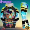 Black Girl African American All Over Print Leggings Hoodie Set Outfit For Women
