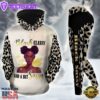Black Girl All Over Print Leggings Hoodie Set Outfit For Women Gift Xmas