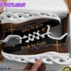 Black Jesus Walk By Faith Christ Sneakers Max Soul Shoes For Men And Women