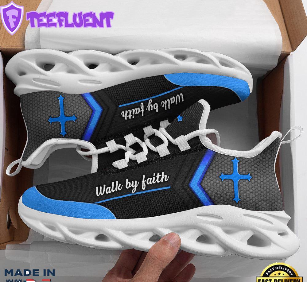Black Jesus Walk By Faith Running Shoes Max Soul Shoes For Men And Women