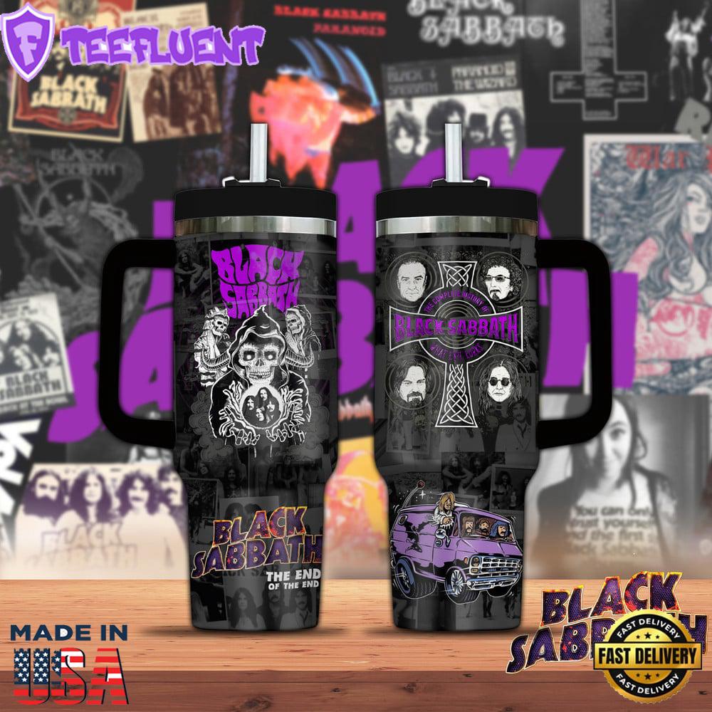 Black Sabbath 40oz Stanley Tumbler Summer For Fans