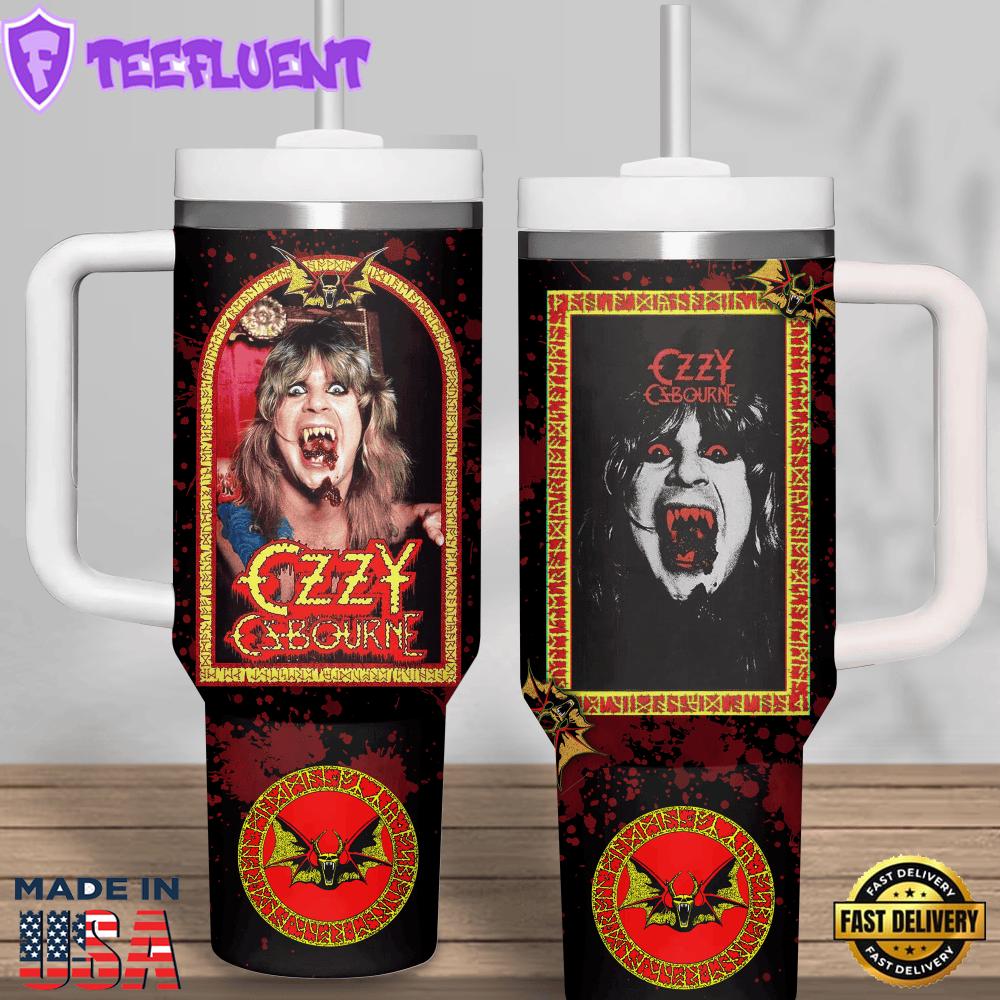Black Sabbath Ozzy Osbourne 40oz Stanley Tumbler