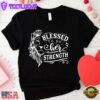 Blessed To Be Her Strength Christian Couple Unisex T-Shirt