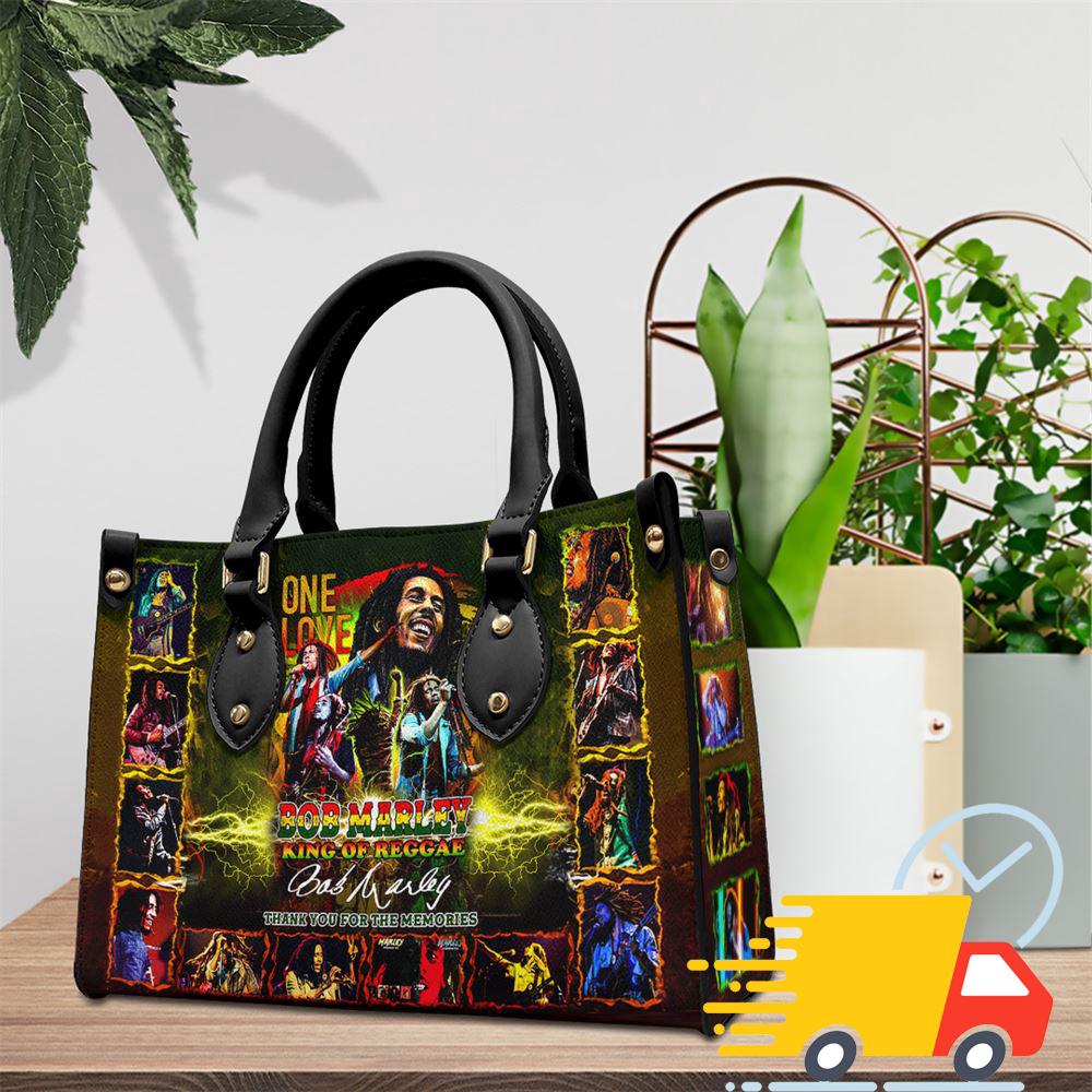 Bob Marley One Love Leather HandBag
