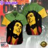 Bob Marley Short Sleeve Dress Shirt Hawaiian For Family