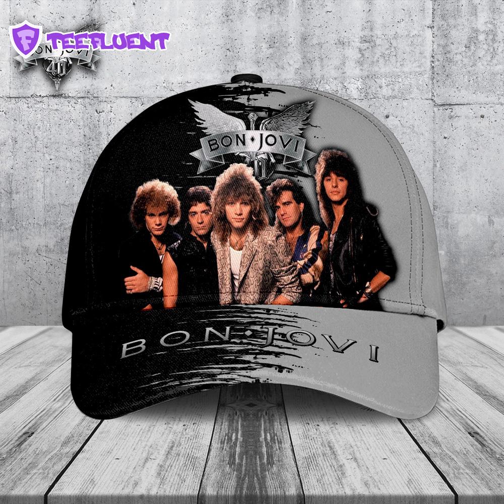Bon Jovi Members All Over Print Classic Caps