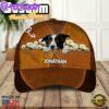 Border Collie Dog Daisy Flower Garden 3D Cap