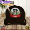 Border Collie Dog Playful In The Bushes 3D Cap