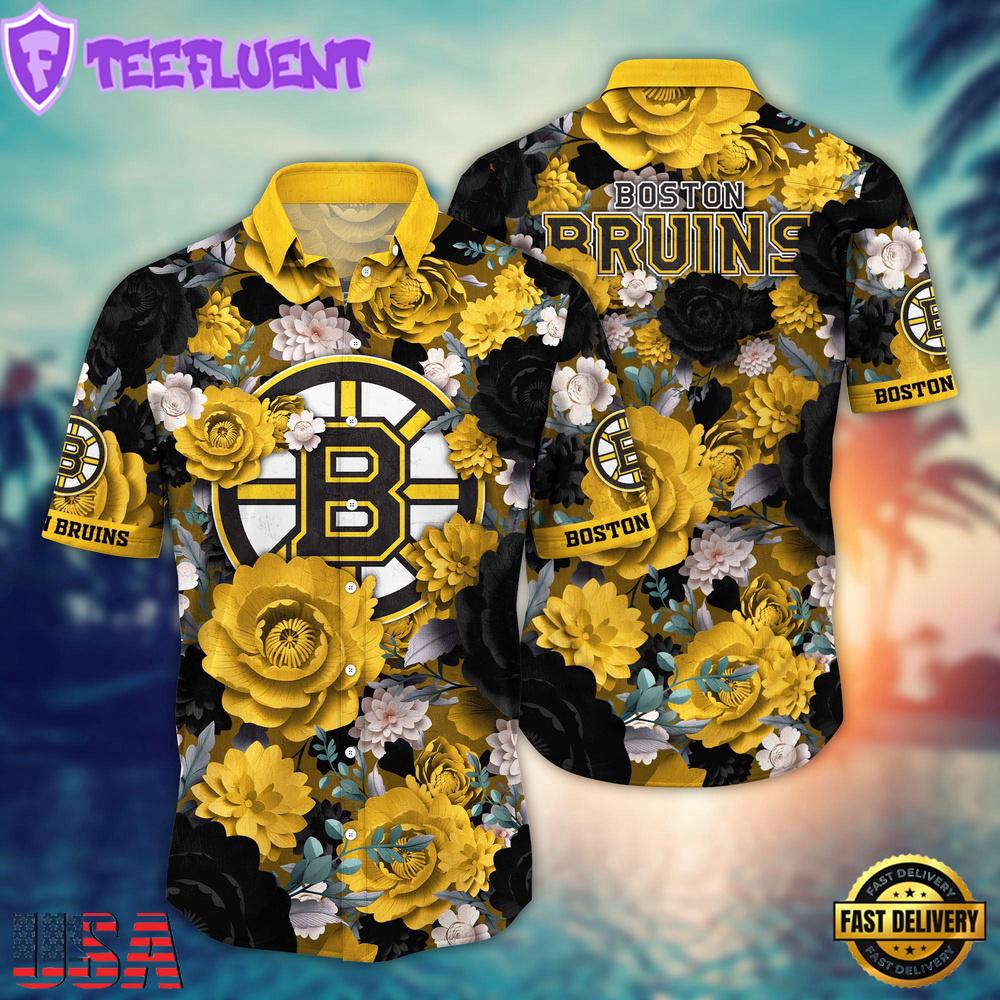 Boston Bruins NHL Summer Hawaiian Shirt