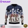 Boston Terrier Family Ugly Christmas Sweater For Men And Women