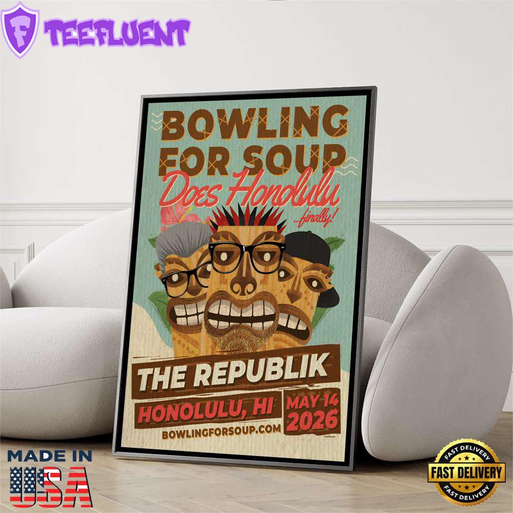 Bowling For Soup Honolulu HI Event May 14 2026 Poster