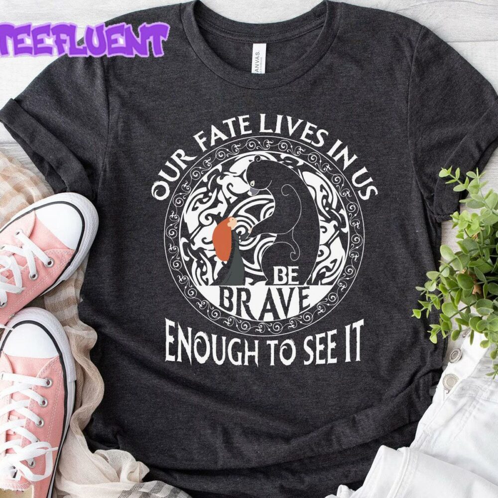 Brave Merida Disney Princess T-Shirt Be Brave Comfort Colors Tee Disneyland Girls Trip Shirt