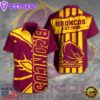 Brisbane Broncos Short Sleeve Dress Shirt For Fans