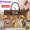 Brittany Dog All You Need Is Love And A Leather Handbag