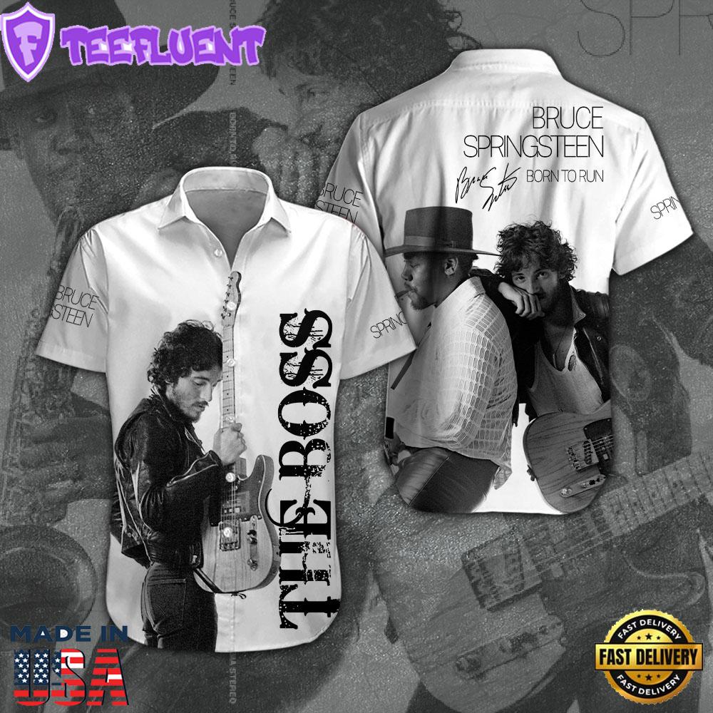 Bruce Springsteen Short Sleeve Dress Shirt Summer 2025