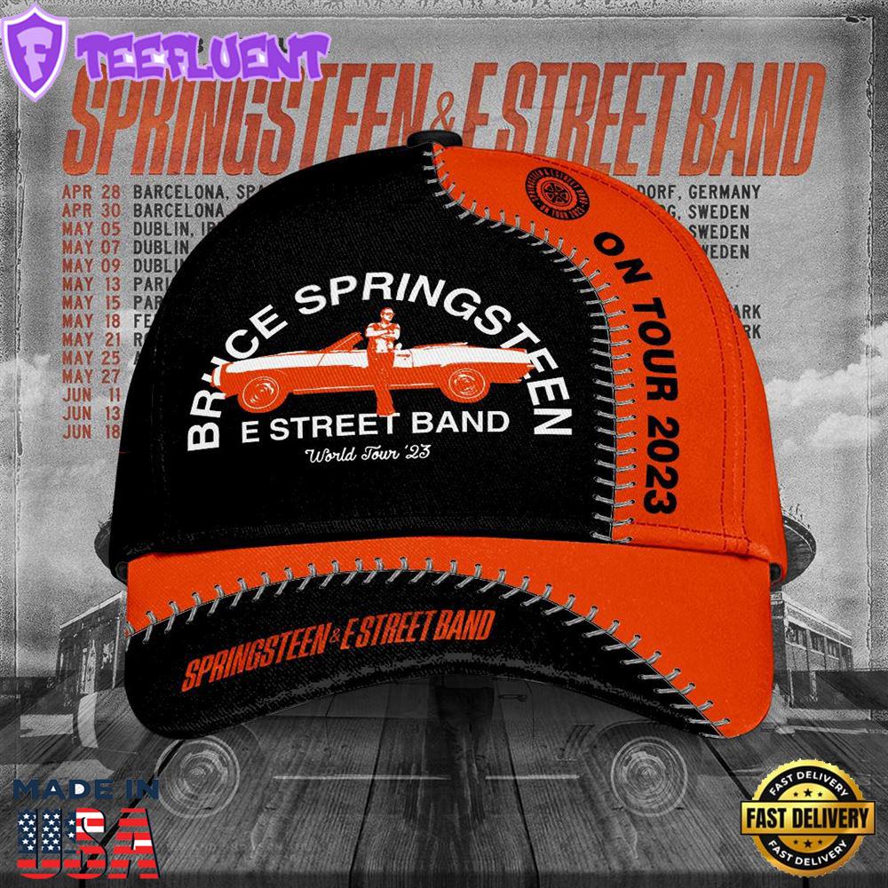 Bruce Springsteen, The Boss, E Street Band, Heartland Rock, On World Tour Cap